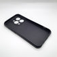 iPhone 15 Pro Carbon Fiber texture Hard Rubber armour back cover shock-porof case