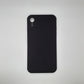 iPhone XR Carbon Fiber texture Hard Rubber armour back cover shock-porof case