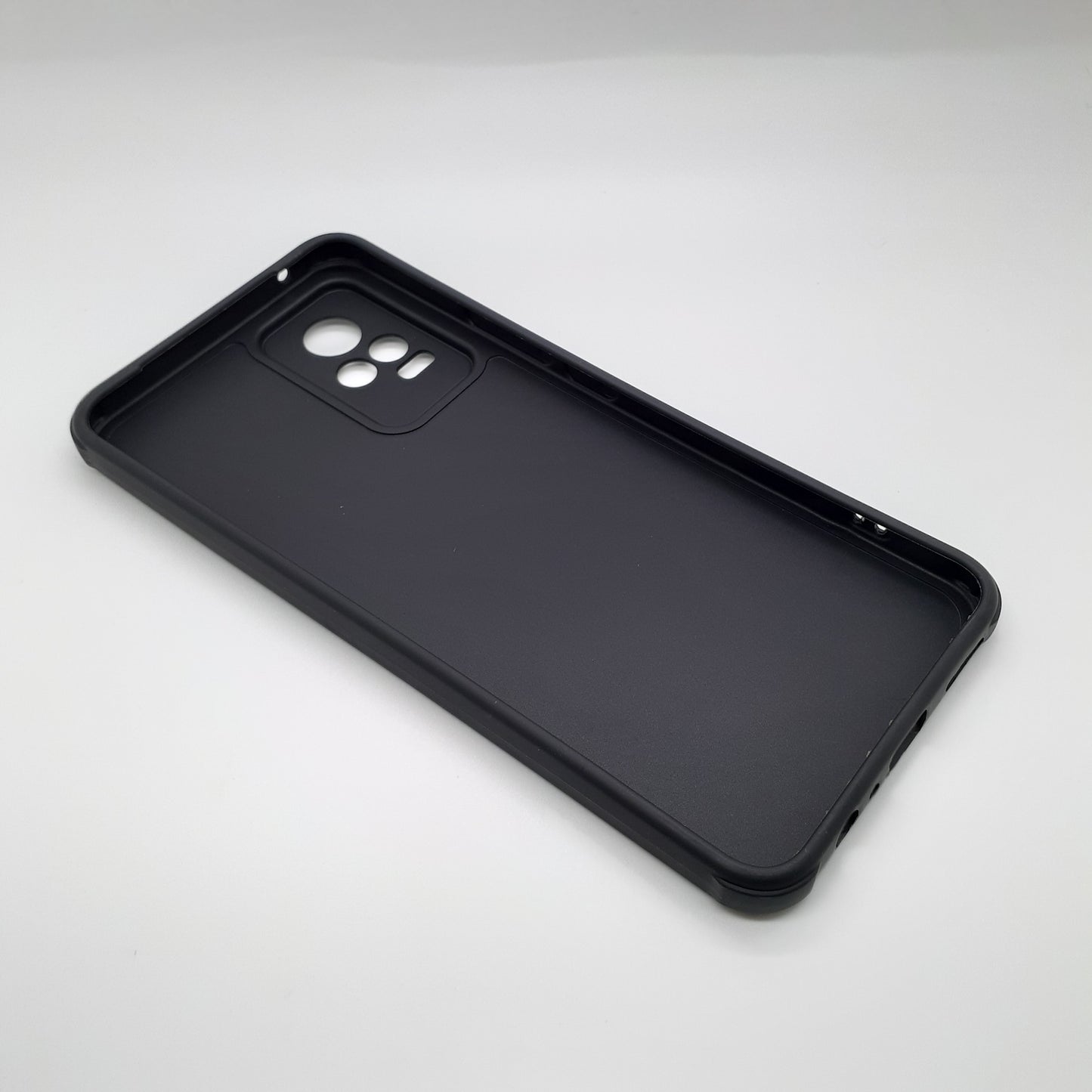 Vivo V21e Carbon Fiber texture Hard Rubber armour back cover shock-porof case
