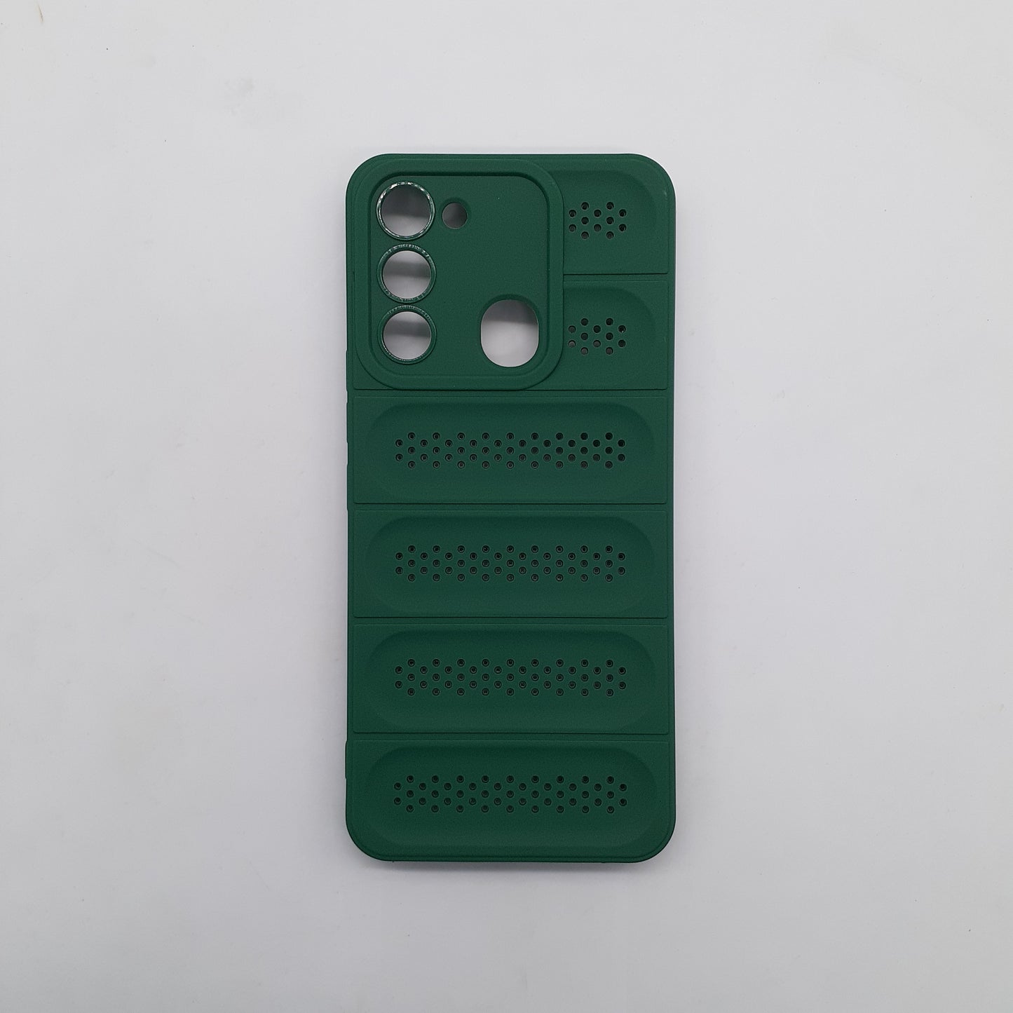 Tecno Spark 8C Heat Dissipation Design Strong TPU Material Phone Case Shockproof Slim Fit Back Cover