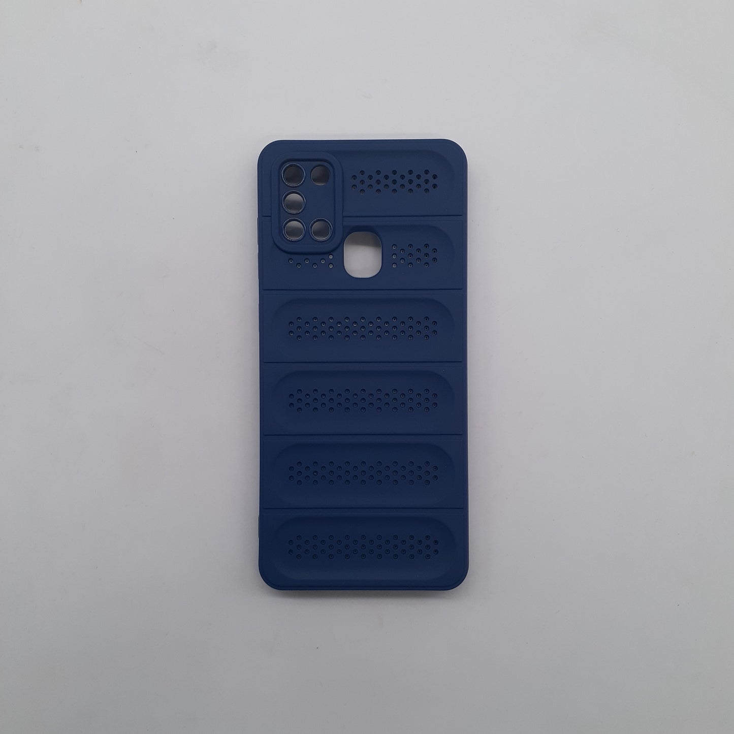 Samsung A21s Strong TPU Material Heat Dissipation Cooling Phone Case Shockproof Protective Cover with Enhanced Ventilation