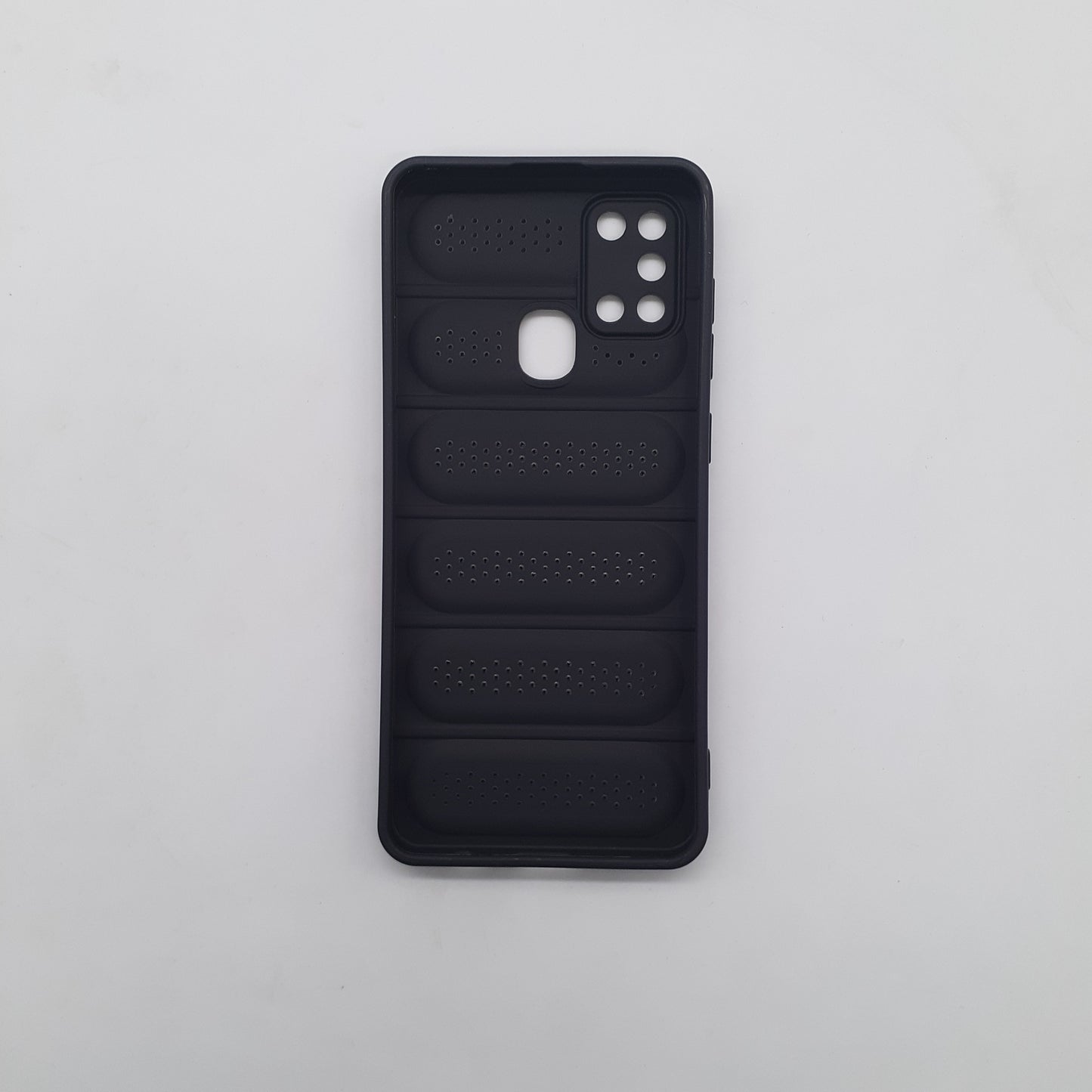 Samsung A21s Strong TPU Material Heat Dissipation Cooling Phone Case Shockproof Protective Cover with Enhanced Ventilation