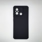 Redmi 12C Carbon Fiber texture Hard Rubber armour back cover shock-porof case