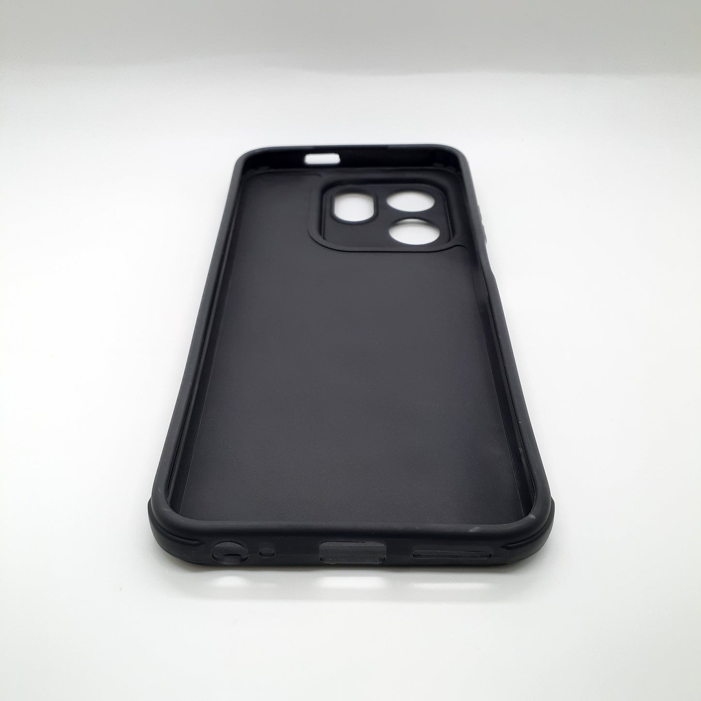 infinix Smart 9 Carbon Fiber texture Hard Rubber armour back cover shock-porof case