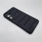 Samsung A55 Heat Dissipation Shockproof Strong TPU PC Dual Layer Phone Back Cover Enhanced Cooling Design Black