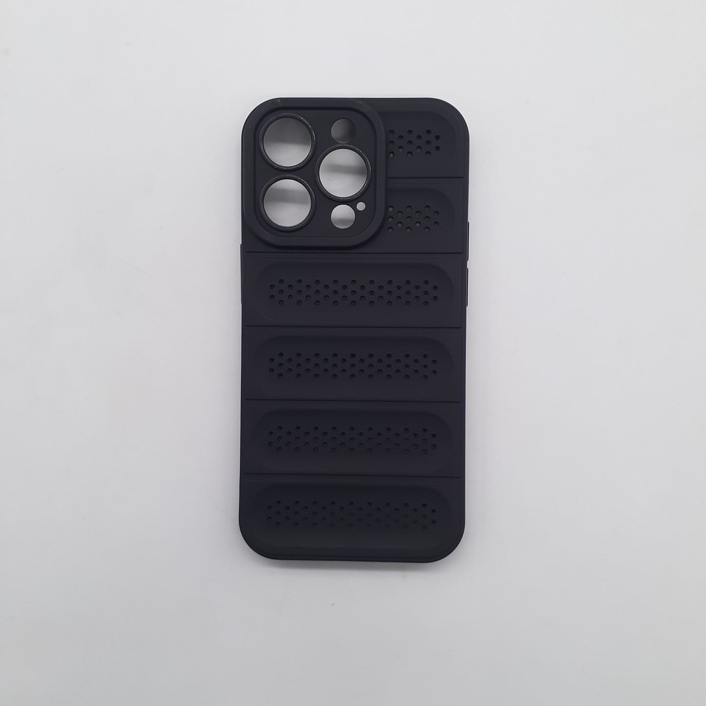 iPhone 14 Pro Heat Dissipation Phone Case Strong TPU Material Ultra Slim Breathable Hollow Design Shockproof Cover