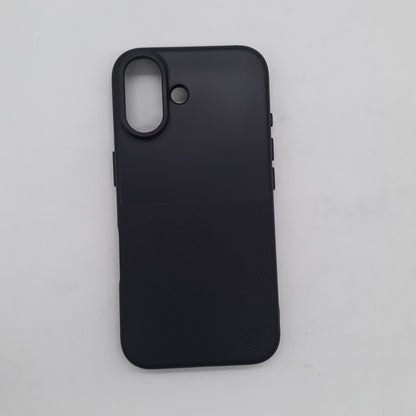 iPhone 16 Slim Soft TPU Back Cover – Protective Shockproof Silicone Phone Case with Raised Camera & Screen Edges