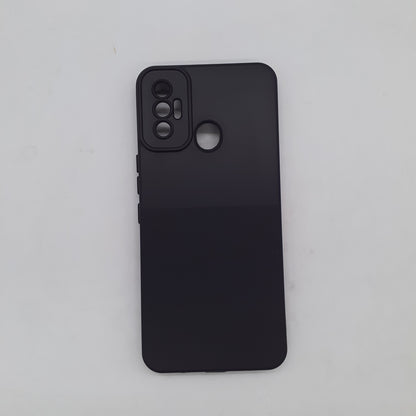 Tecno Spark 7 Soft TPU Shockproof Cover – Slim Silicone Protective Back Case with Anti-Scratch Non-Slip Surface