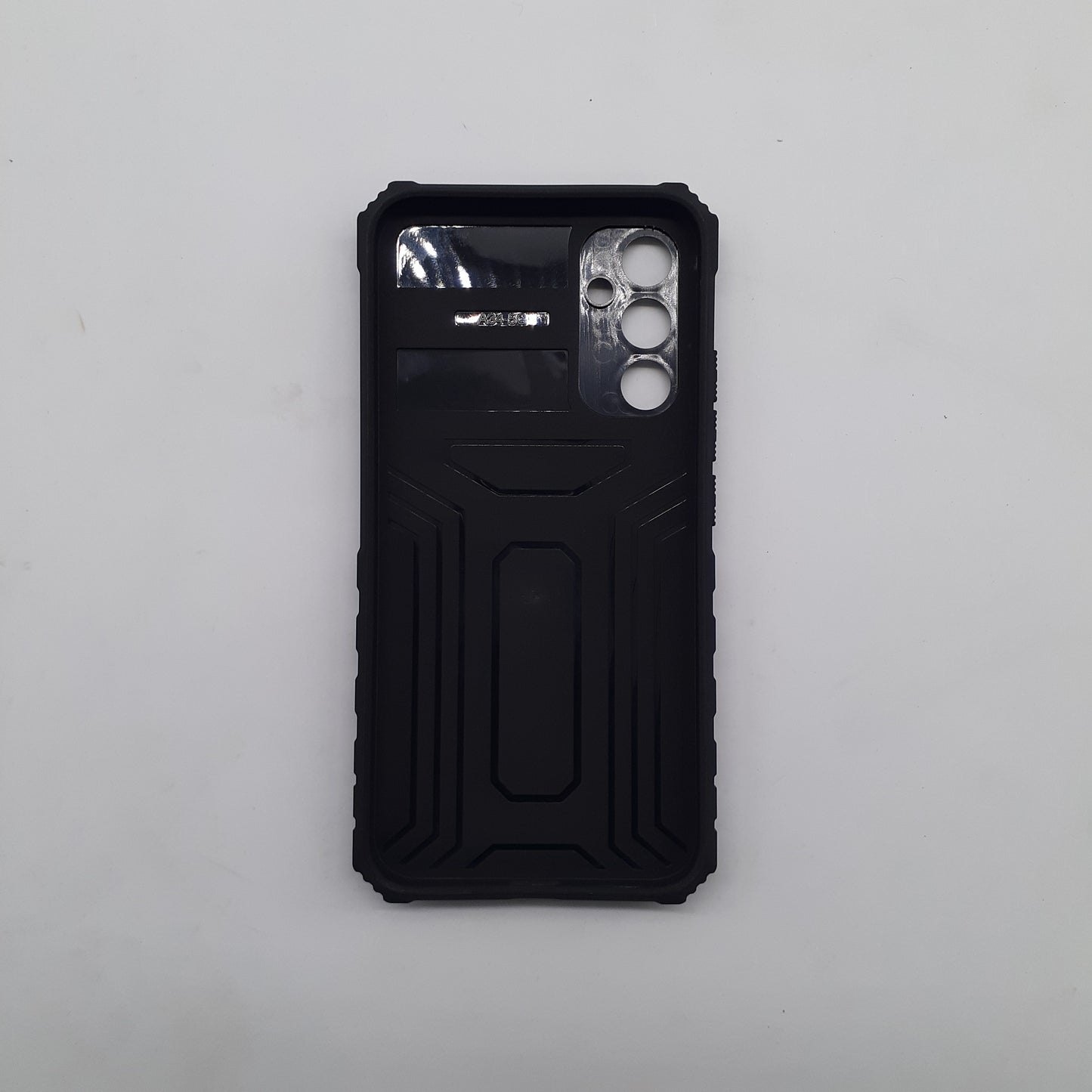 Samsung A34 Phone Case with Camera Lens Slide Cover and Built-in Kickstand, Heavy Duty Shockproof Protective Cover