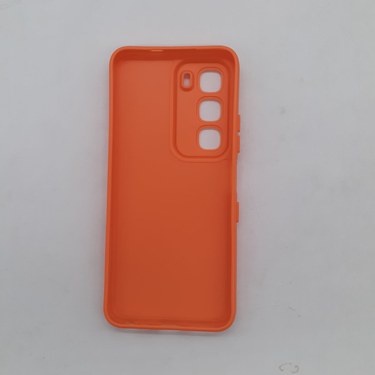 Infinix Hot 60 Shockproof Silicone Protective Case – Slim TPU Back Cover with Raised Camera and Anti-Slip Grip