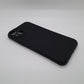 iPhone 15 Plus Carbon Fiber texture Hard Rubber armour back cover shock-porof case