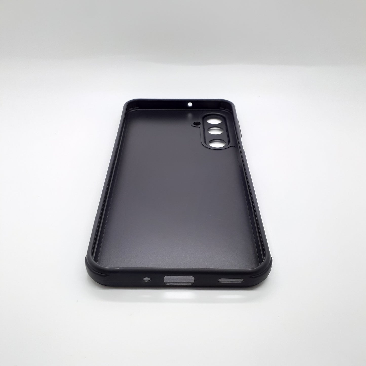 Samsung M16 Carbon Fiber texture Hard Rubber armour back cover shock-porof case