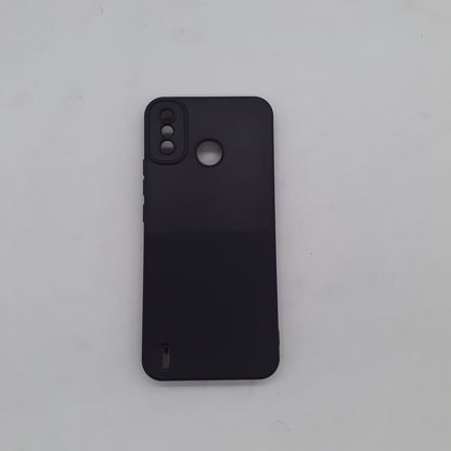 Tecno Spark Go 2020 Soft TPU Back Cover – Slim Shockproof Silicone Protective Case with Anti-Slip Grip