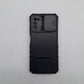 Samsung A03s Heavy Duty Shockproof Case with Sliding Camera Cover and Integrated Kickstand/Built-in Stand