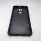 Redmi Note 9 Carbon Fiber texture Hard Rubber armour back cover shock-porof case