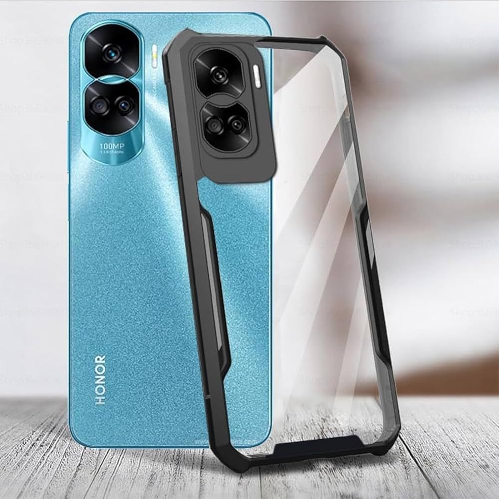 HONOR 90 Lite Case, Heavy Duty Shockproof Rugged Cover with Reinforced Edges and Enhanced Non-Slip Grip for Ultimate Protection