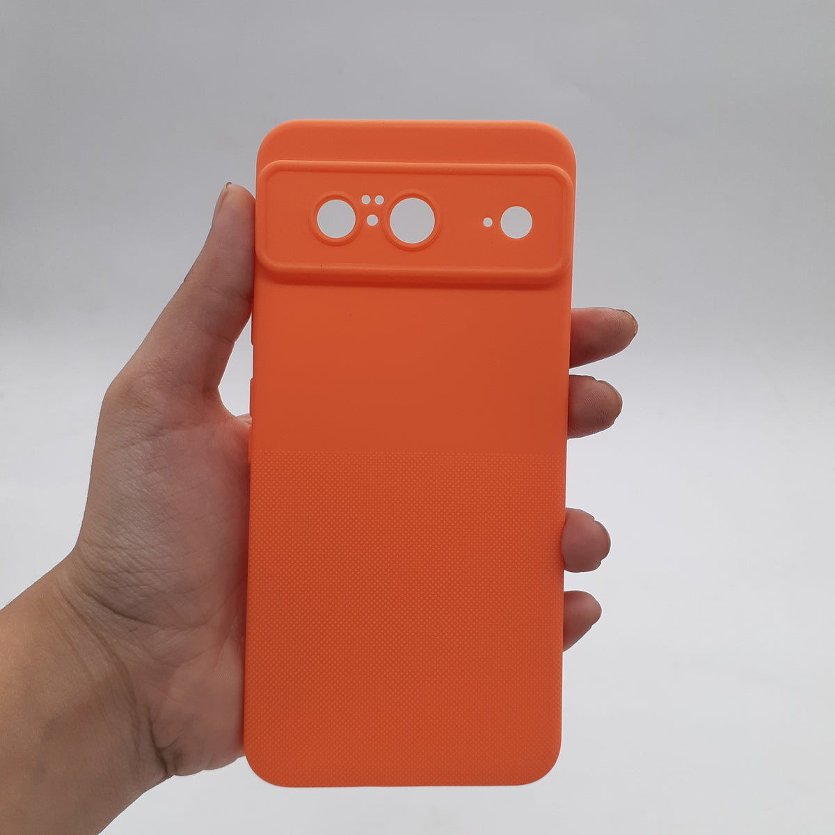 Google Pixel 8 Soft Silicone Protective Back Cover – Slim Shockproof TPU Case with Raised Camera Edges