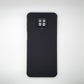 Redmi Note 9 Pro Carbon Fiber texture Hard Rubber armour back cover shock-porof case