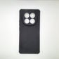 Redmi Note 14 Pro 5G Carbon Fiber texture Hard Rubber armour back cover shock-porof case