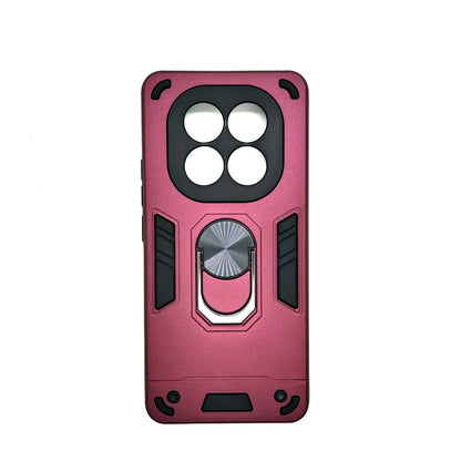 Redmi Note 14 Pro Plus Hard PC Case with ring holder Shockproof Slim back Cover