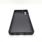 Samsung A07 Carbon Fiber texture Hard Rubber armour back cover shock-porof case