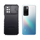 Redmi 10 Heavy Duty Protective Case with Sliding Camera Cover and Integrated Kickstand/Built-in Stand for Full Protection