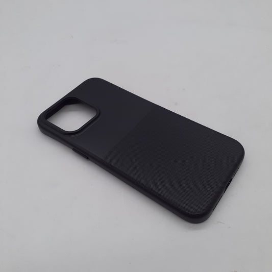 iPhone 14 Pro Max Shockproof Silicone Back Cover – Slim TPU Protective Phone Case with Anti-Slip Grip & Raised Edges