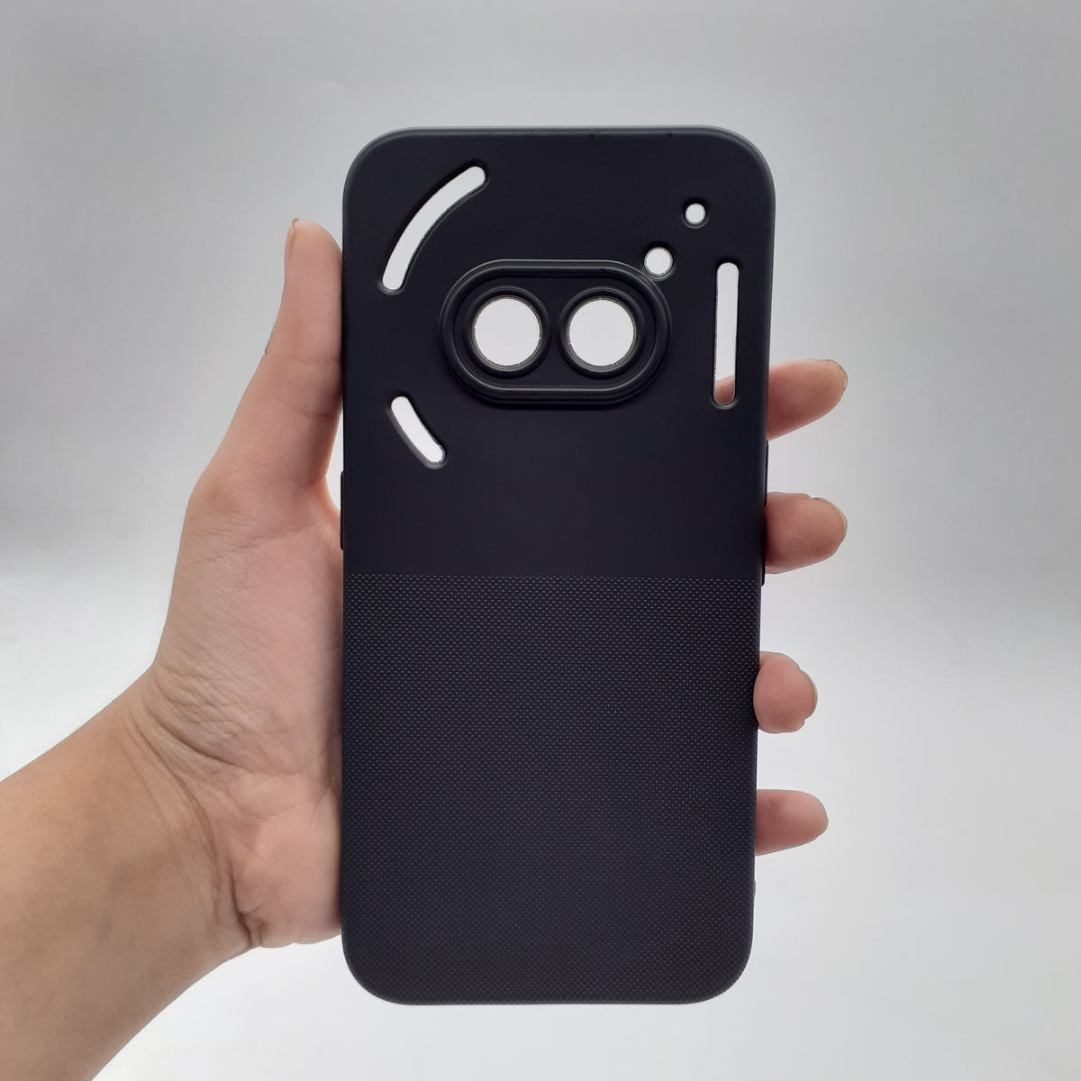 Nothing Phone 2A Soft Silicone Protective Case – Slim Shock Resistant TPU Back Cover with Raised Camera Guard