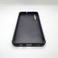 Samsung A50 Carbon Fiber texture Hard Rubber armour back cover shock-porof case
