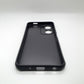 Vivo Y03 Carbon Fiber texture Hard Rubber armour back cover shock-porof case