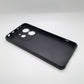 Redmi Note 14 Carbon Fiber texture Hard Rubber armour back cover shock-porof case