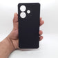 OPPO A3x Carbon Fiber texture Hard Rubber armour back cover shock-porof case