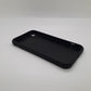 iPhone XR Carbon Fiber texture Hard Rubber armour back cover shock-porof case