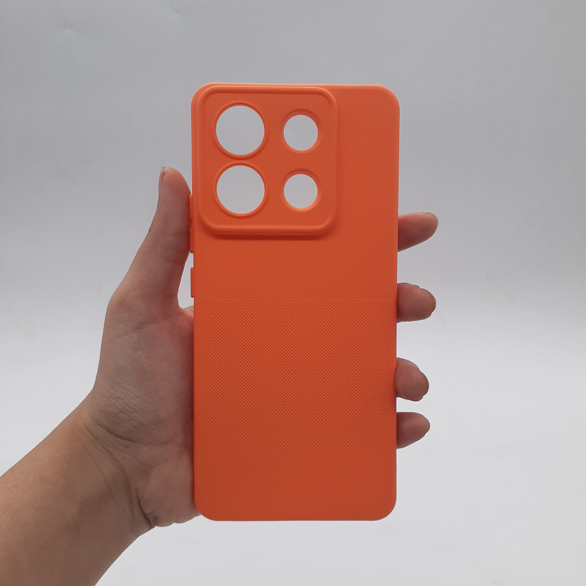 Redmi Note 13 Pro 5G Premium Silicone Back Cover – Slim Shockproof TPU Case with Raised Camera Protection