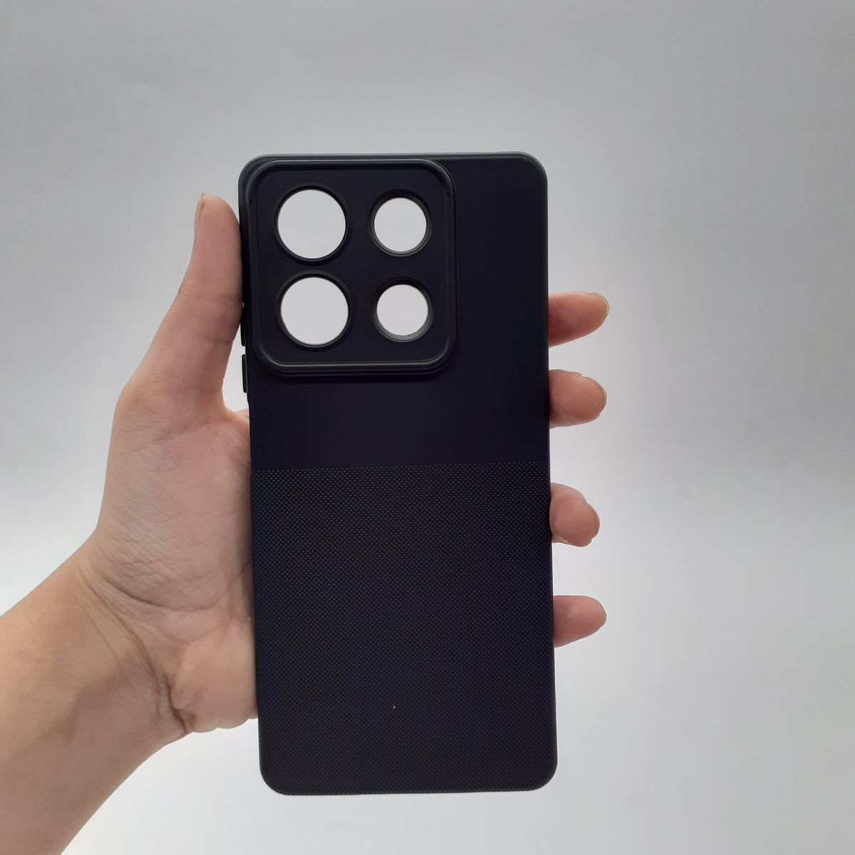Redmi Note 13 Soft TPU Protective Back Cover – Slim Shockproof Silicone Case with Camera & Screen Edge Protection