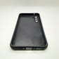 Samsung A34 Carbon Fiber texture Hard Rubber armour back cover shock-porof case