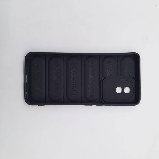 Vivo Y02 Heat Dissipation Design Strong TPU Material Slim Phone Case Carbon Fiber Brushed Anti-scratch TPU Back Cover
