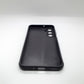 Samsung A16 Carbon Fiber texture Hard Rubber armour back cover shock-porof case