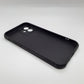 iPhone 12 Carbon Fiber texture Hard Rubber armour back cover shock-porof case