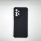 Samsung A33 5G Carbon Fiber texture Hard Rubber armour back cover shock-porof case