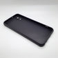 Samsung A04e Carbon Fiber texture Hard Rubber armour back cover shock-porof case