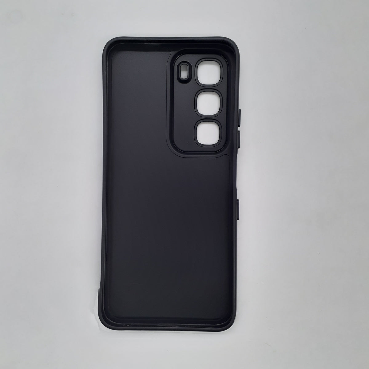 Infinix Hot 60 Shockproof Silicone Protective Case – Slim TPU Back Cover with Raised Camera and Anti-Slip Grip