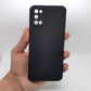 OPPO A52 Carbon Fiber texture Hard Rubber armour back cover shock-porof case