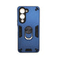 Vivo Y04 Hard PC Case with ring holder Shockproof Slim back Cover