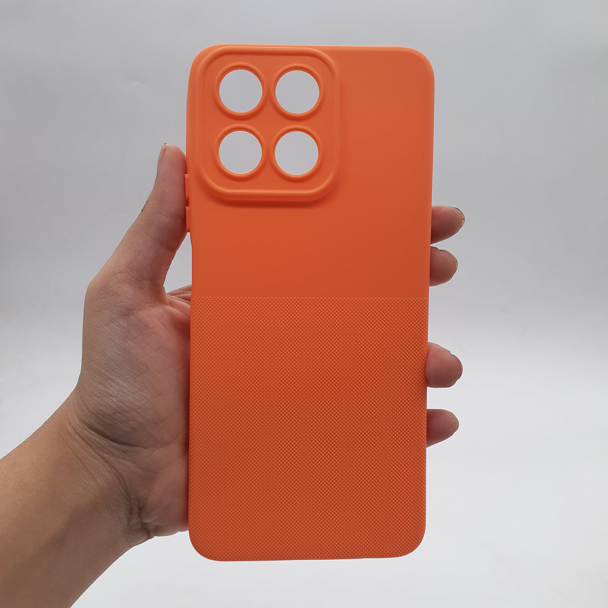 HONOR X7C Soft Silicone Back Cover – Lightweight Shock Resistant TPU Case with Raised Camera Guard
