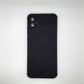 Samsung A04e Carbon Fiber texture Hard Rubber armour back cover shock-porof case