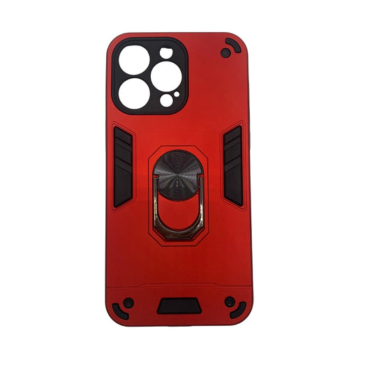 iPhone 15 Pro Max Hard PC Case with ring holder Shockproof Slim back Cover