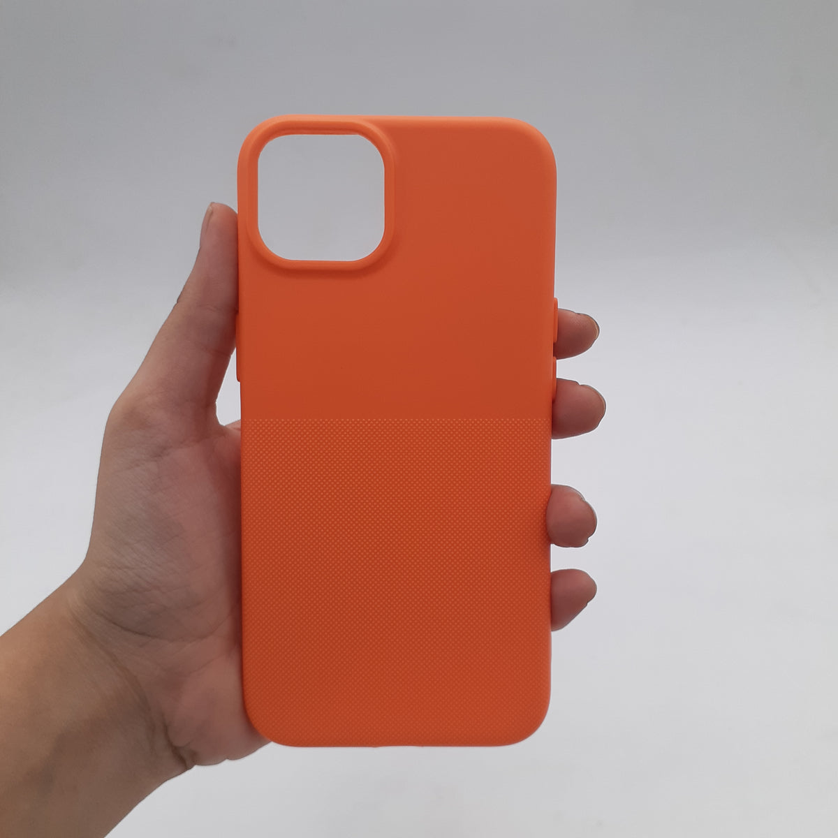 iPhone 14 Slim Silicone Protective Case – Shock Absorbing TPU Back Cover with Raised Camera & Screen Protection