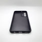 Samsung A15 Carbon Fiber texture Hard Rubber armour back cover shock-porof case