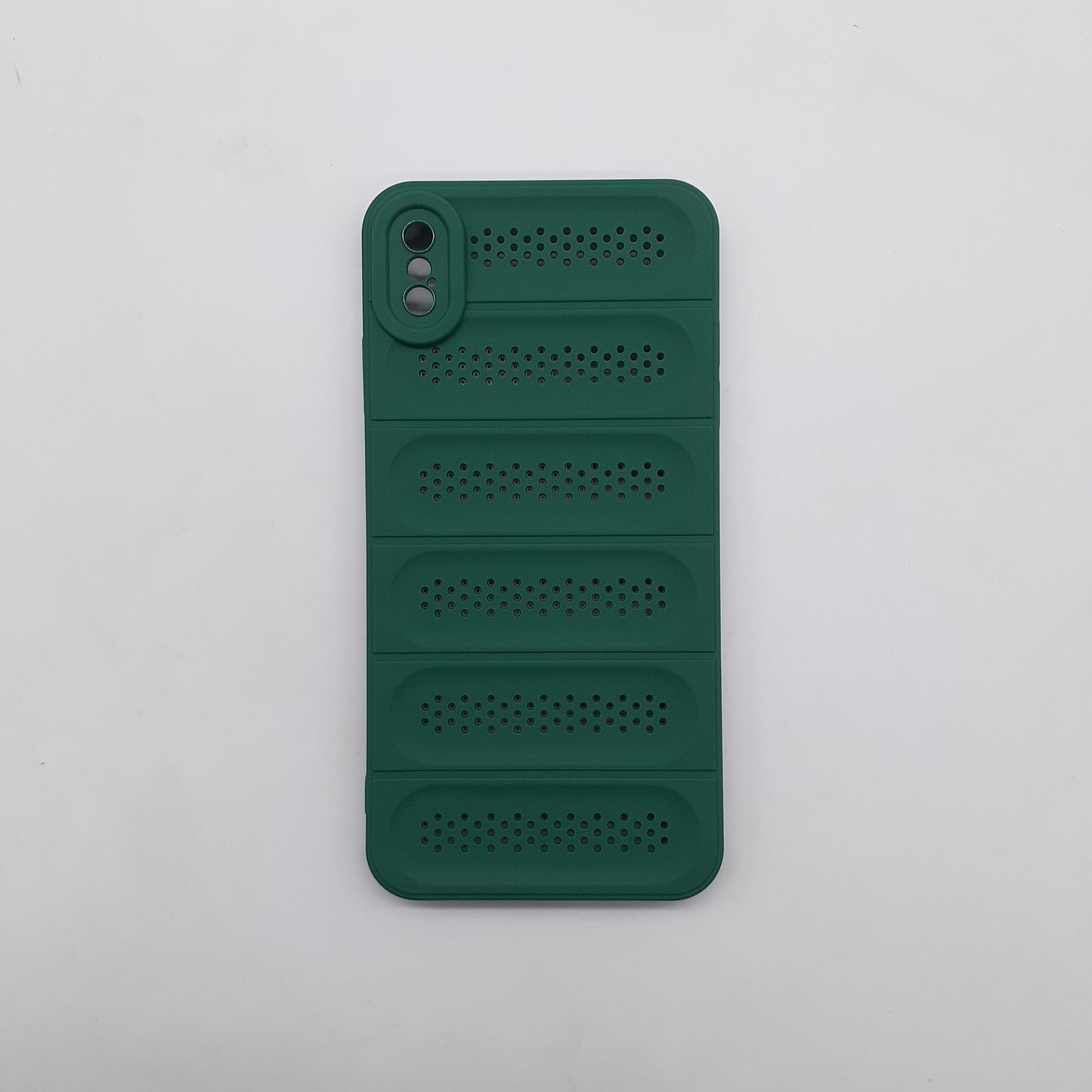 iPhone Xs Max Heat Dissipation Strong TPU Material Phone Case Shockproof Breathable Cover